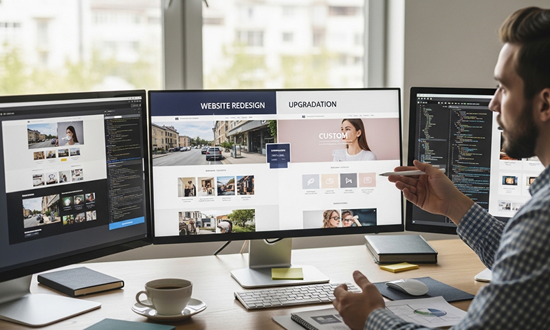 06 Website Redesign Upgradation